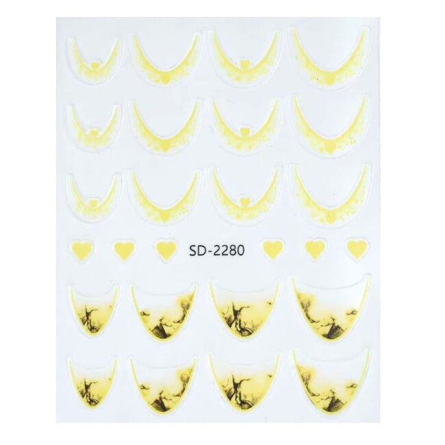 Urban Nails Nail Art Sticker V - NASV-02