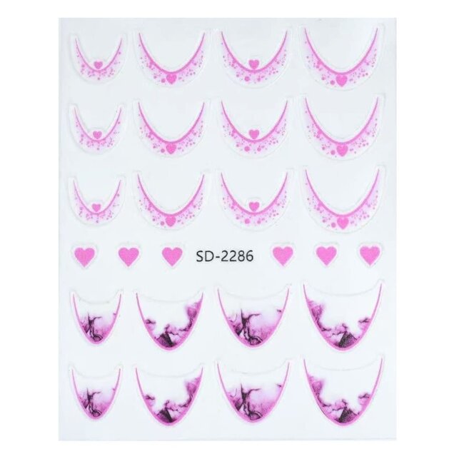 Urban Nails Nail Art Sticker V - NASV-08