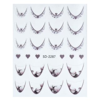 Urban Nails Nail Art Sticker V - NASV-09