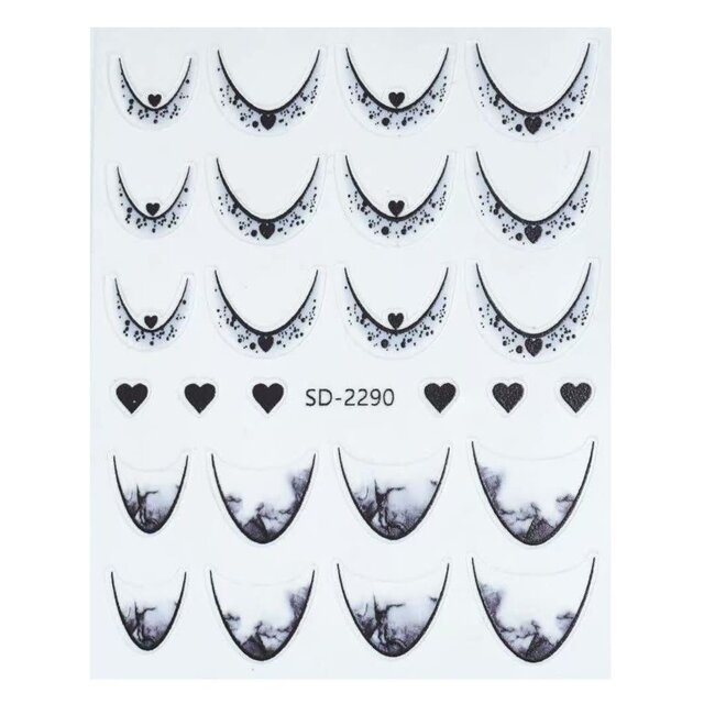 Urban Nails Nail Art Sticker V - NASV-12