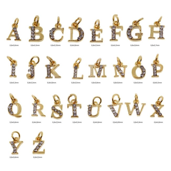 Urban Nails Nail Dangle A - Z