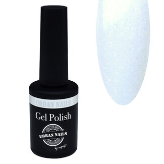 Urban Nails Gelpolish 245 - Bridal White met goud glitter