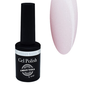 Urban Nails Gelpolish 242 - Bridal Pink met zilveren glitter