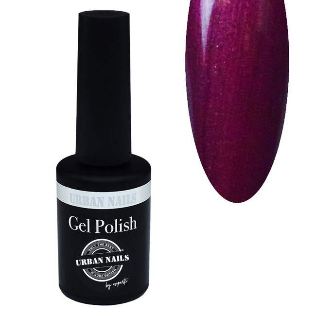 Urban Nails Gelpolish 61 -Donker Rood Roze Met Shimmer
