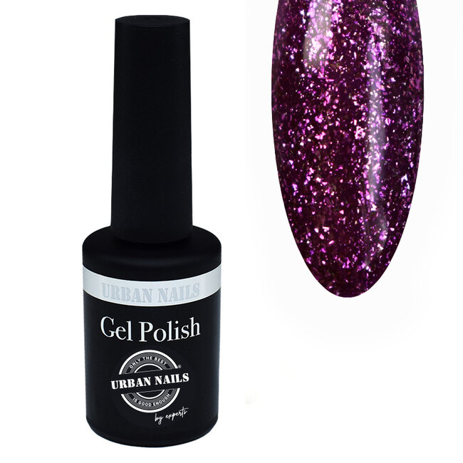 Urban Nails Gelpolish 113 - Paars Glitter
