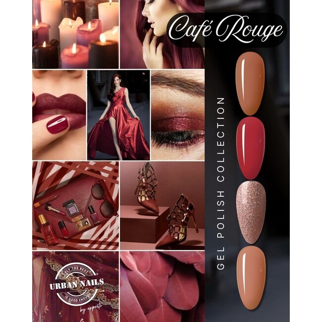 Urban Nails Café Rouge Gel Polish Collectie