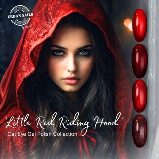 Urban Nails Little Red Riding Hood Cat Eye Gel Polish Collection