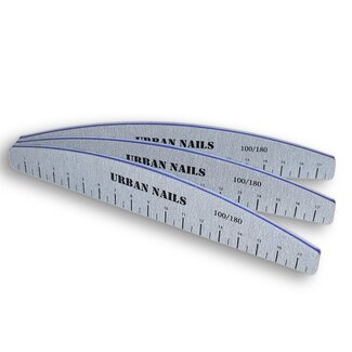 Urban Nails Half moon Mylar File 100/180