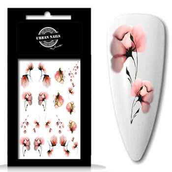 Waterdecals Flower Garden