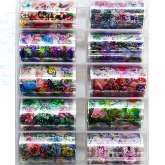 Urban Nails Foil Box Flowers 3