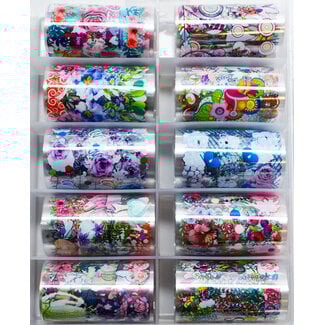 Urban Nails Foil Box Flowers 5