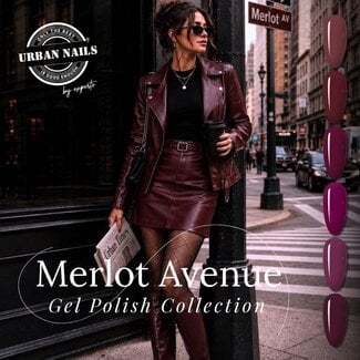 Urban Nails Merlot Avenue Gel Polish Collection