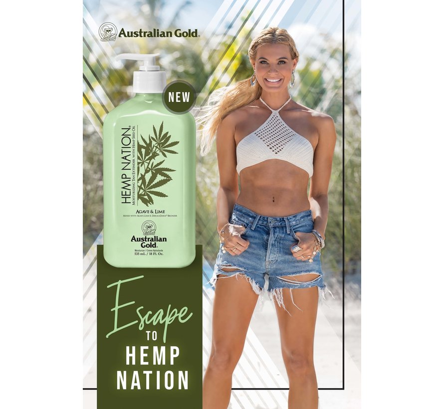 Hemp Nation Agave And Lime - Aftersun