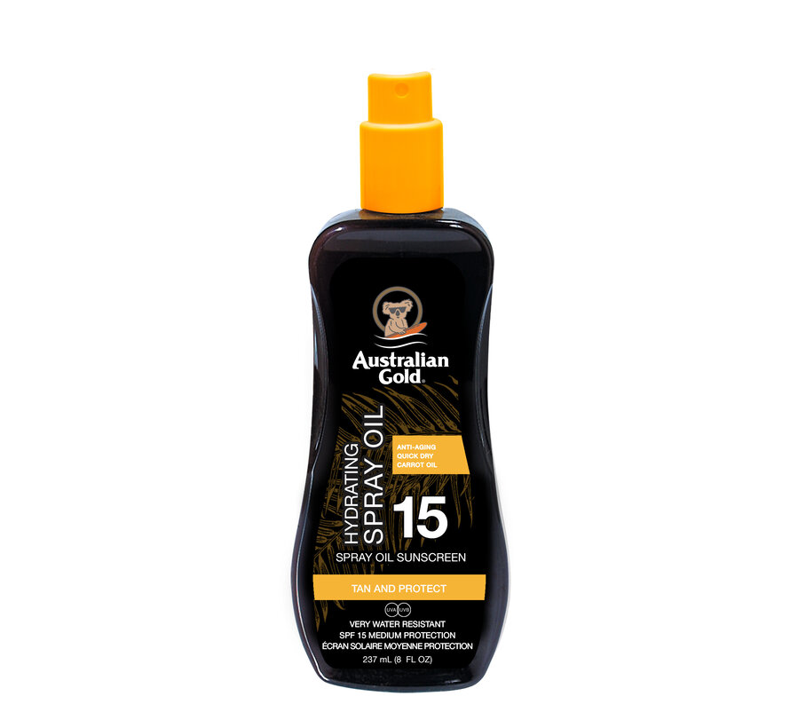 SPF 15 Spray Oil - Zonnebrandolie