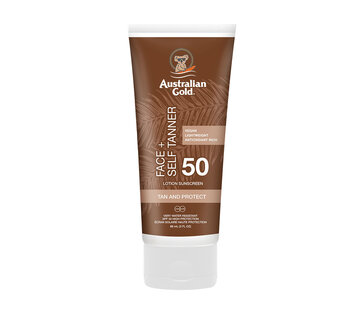 Australian Gold SPF 50 Face + Self Tanner