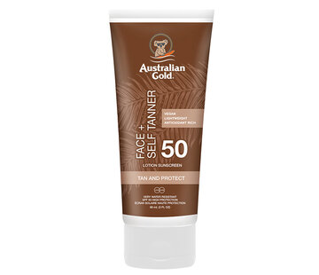 Australian Gold SPF 50 Face avec Self Tanner