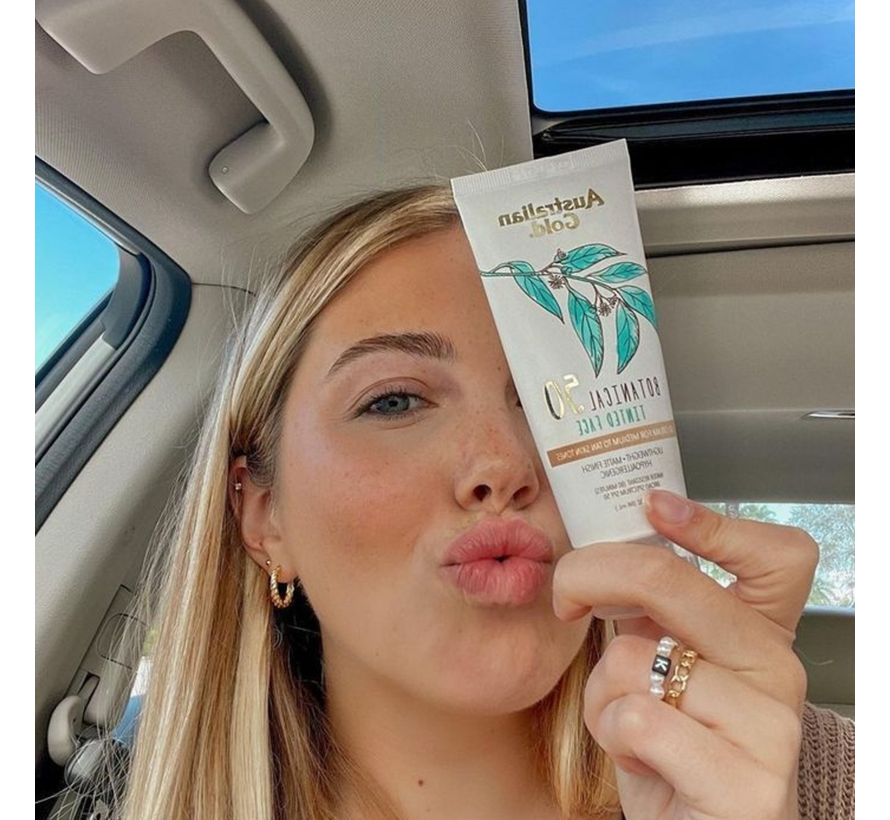 SPF 50 Botanical Tinted Face - Medium-Tan - Zonnebrandcrème