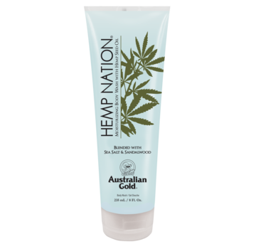 australian gold Hemp Nation Sea Salt & Sandalwood  - Body Wash