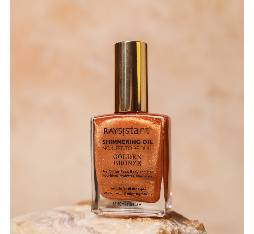 Shimmering Body Oil - Golden Bronze