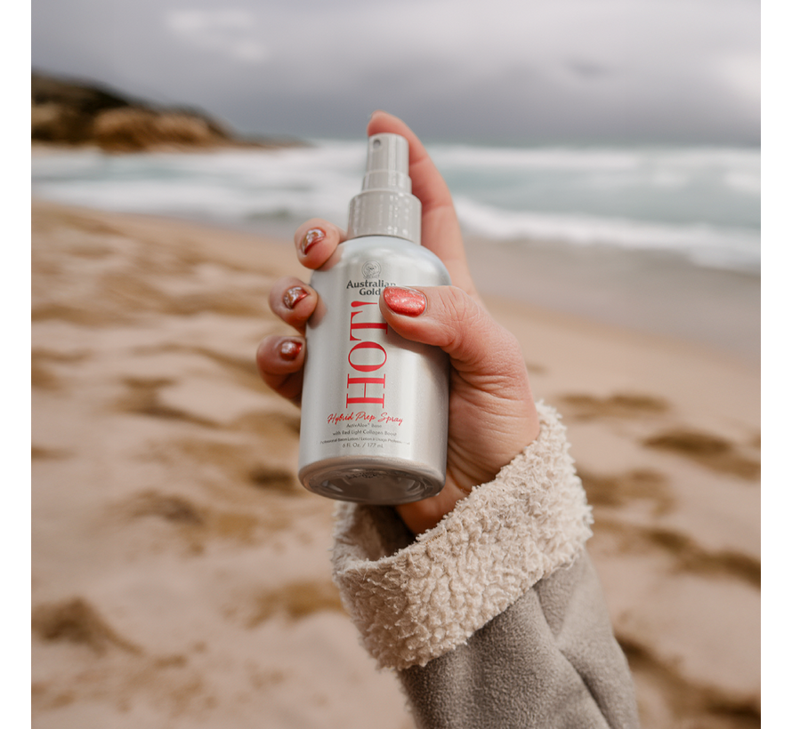 Hot! Hybrid Prep Spray -  Zonnebankcrème