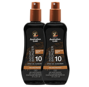 Australian Gold Lot avantageux : 2 × Spray Gel SPF 10 avec bronzant