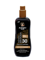 Australian Gold SPF 30 Spray Gel met Bronzer 100 ml - Reisverpakking