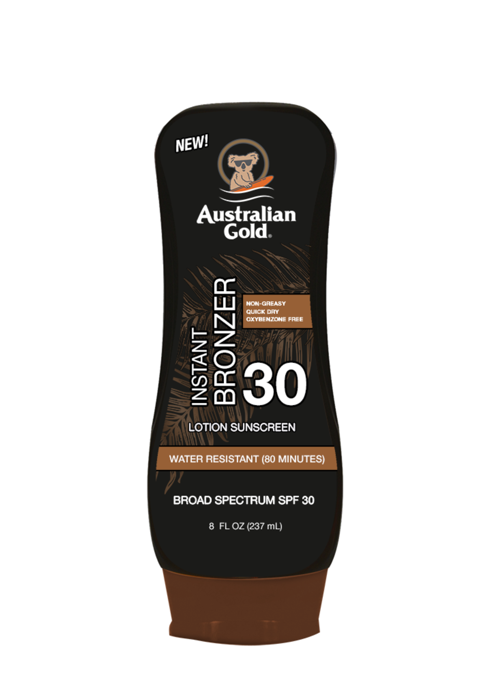 Australian Gold SPF 30 Lotion met bronzer  - Zonnebrandcrème