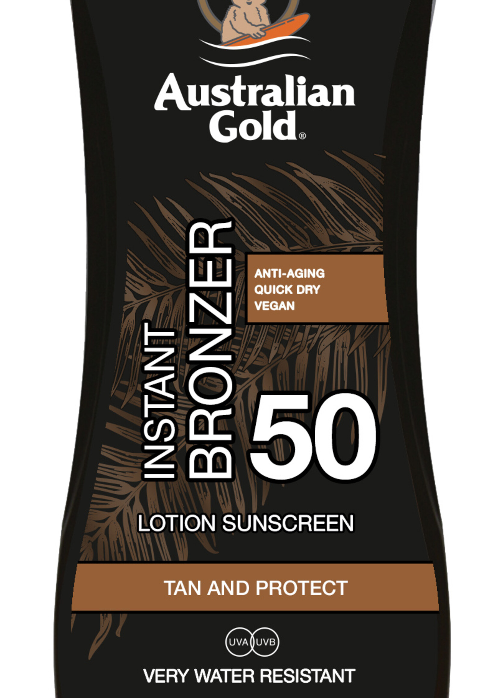 Australian Gold SPF 50 met bronzer  - Zonnebrandcrème