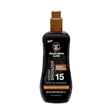 Australian Gold SPF 15 Spray Gel met bronzer NEW LOOK