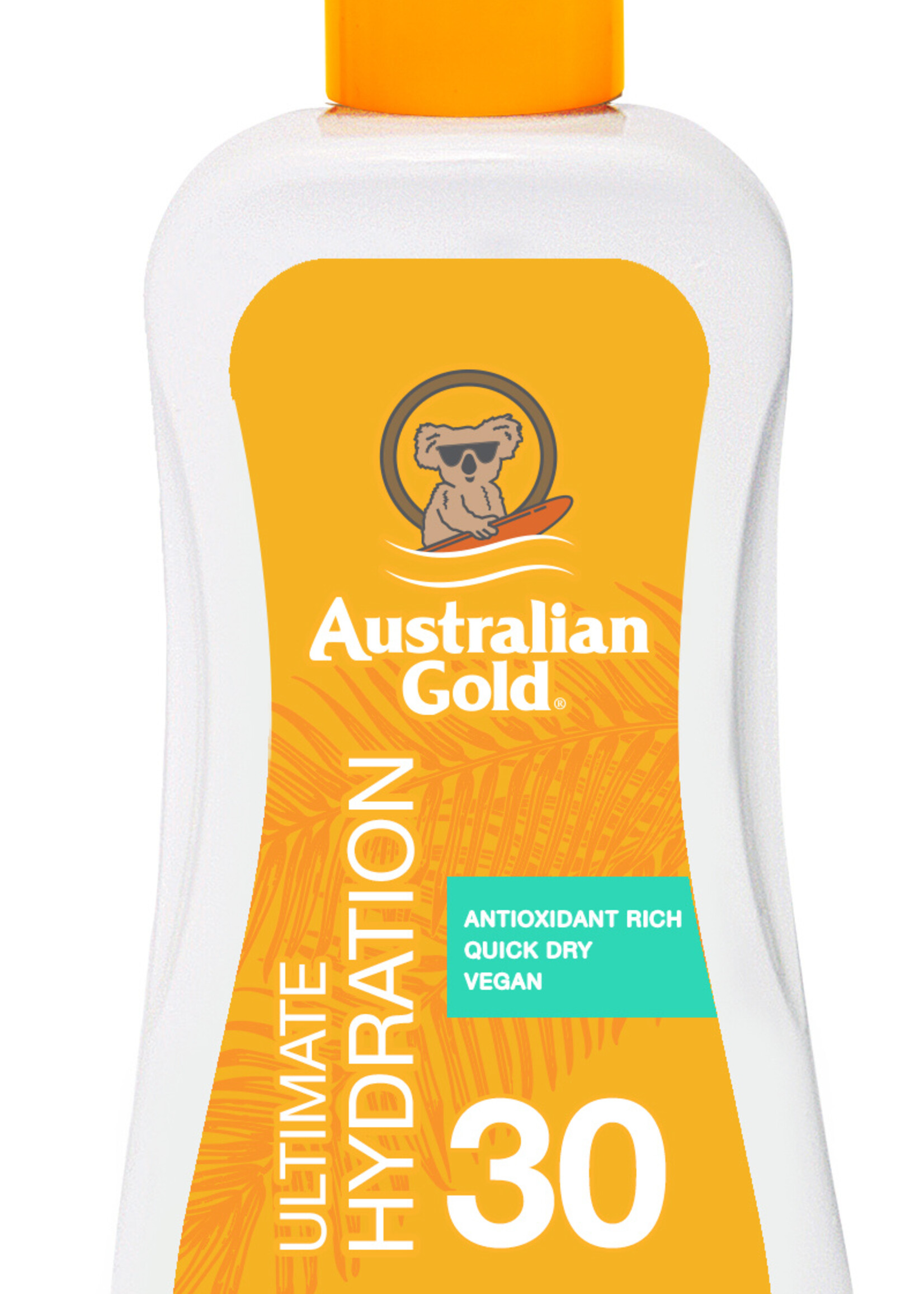 Australian Gold SPF 30 Spray Gel clear - Zonnebrandcrème