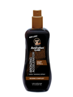 Australian Gold Dark Tanning Accelerator Spray Gel met Bronzer