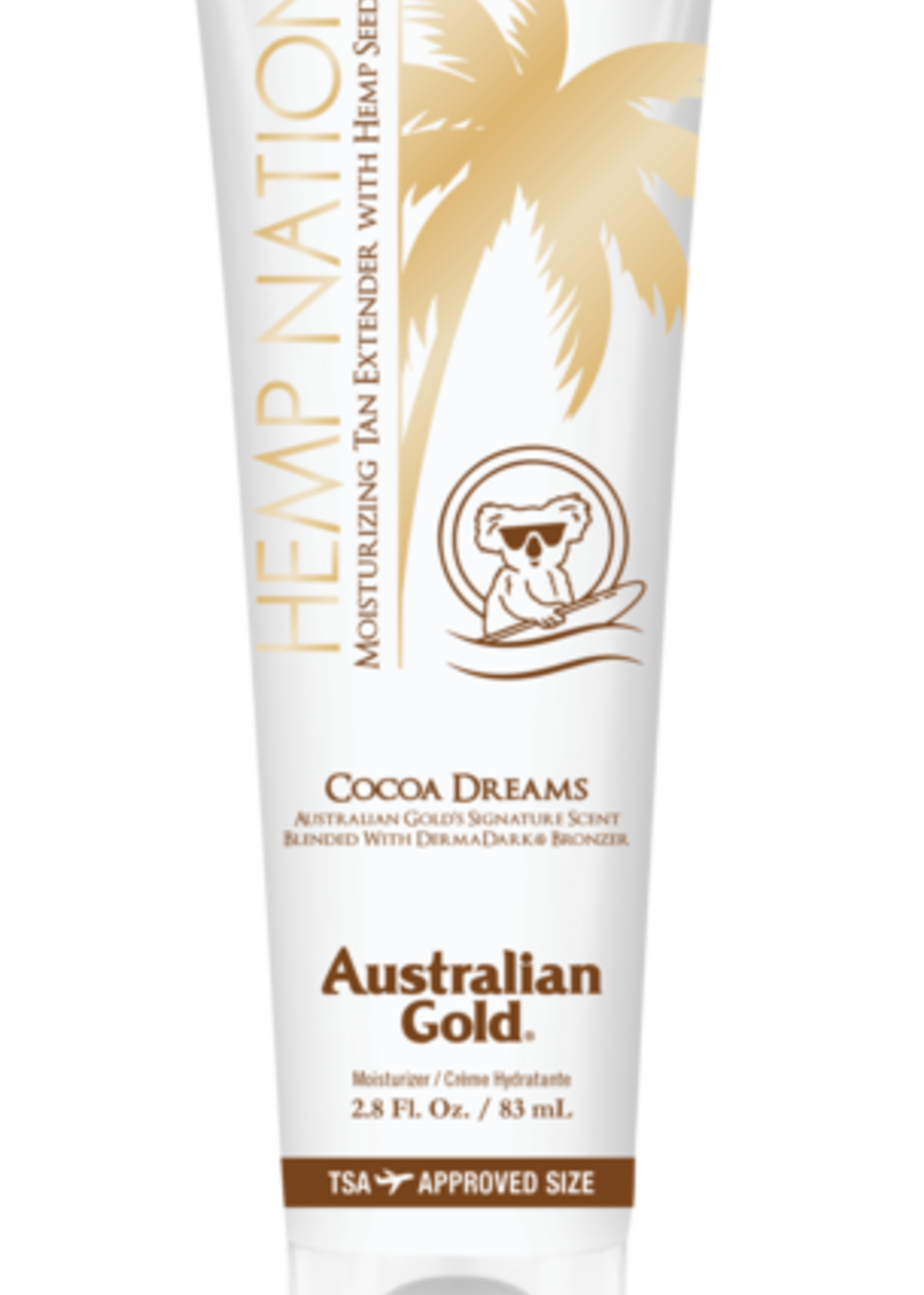 Australian Gold Hemp Nation Cocoa Dreams Tan Extender 83 ml