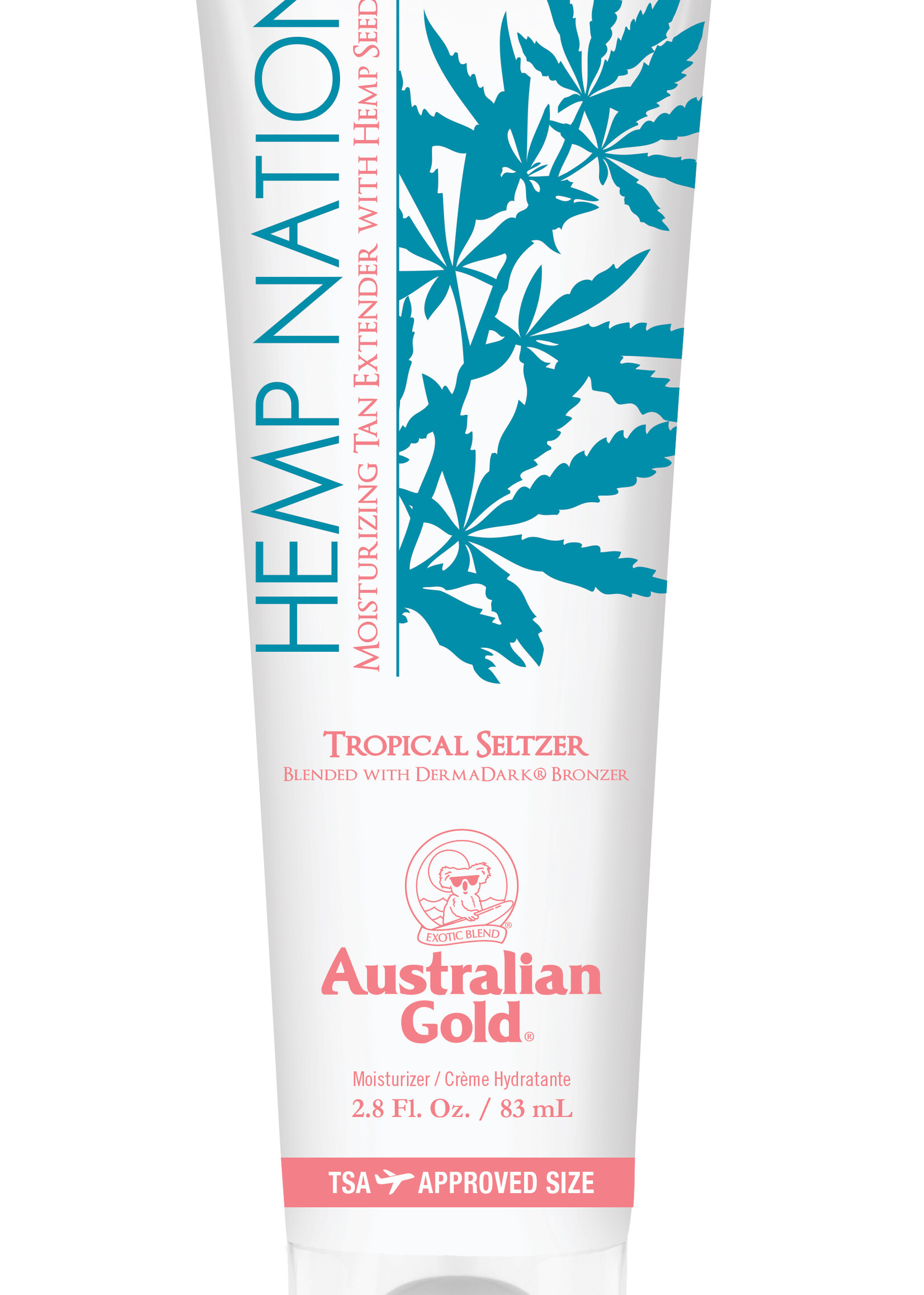 Australian Gold Hemp Nation Tropical Seltzer Body Lotion Travelsize