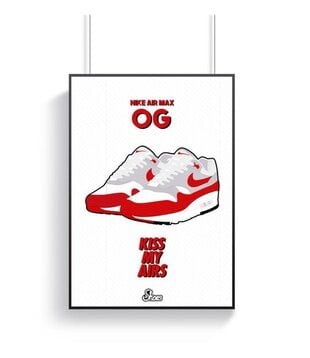 Nike Air Max 1 OG Red Poster