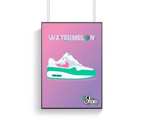leeg beha Afwijzen Nike Air Max 1 Watermelon Poster - SneakerMood - SneakerMood - Jouw  favoriete sneaker provider