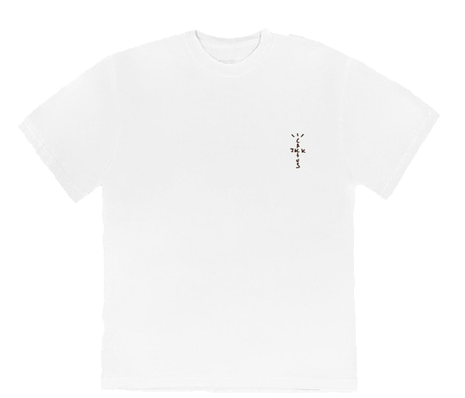 Travis Scott CJ T-Shirt White - SneakerMood - Your favorite sneaker ...