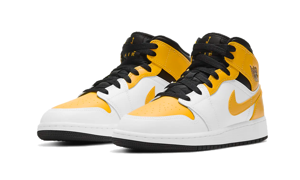 nike air jordan 1 mid gs university gold