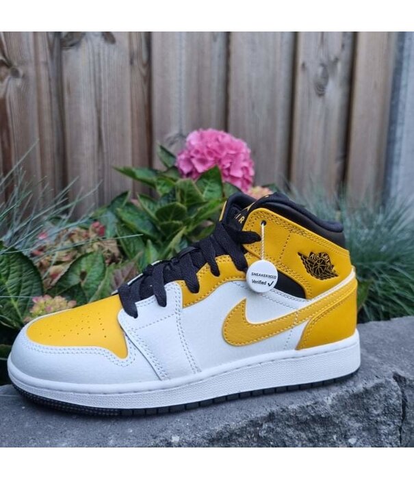 Nike Air Jordan 1 Mid 'University Gold' (GS)