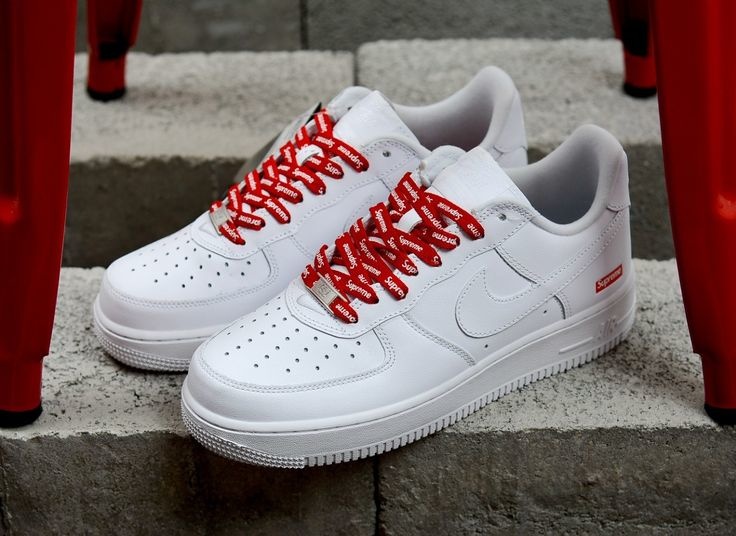 Nike Air Force 1 Low Supreme White, CU9225-100