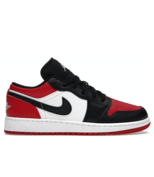 Jordan 1 Low Bred Toe (GS)