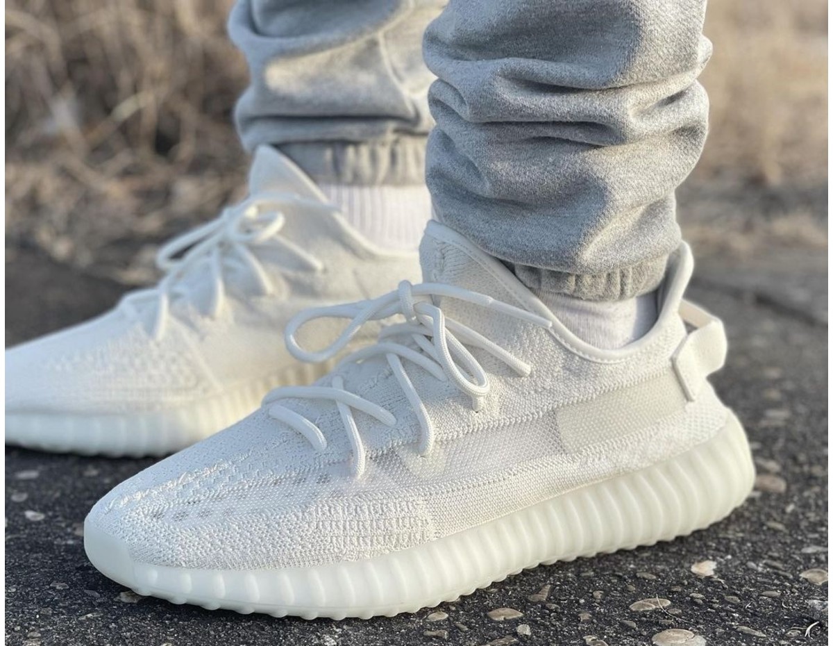 witte yeezy 350