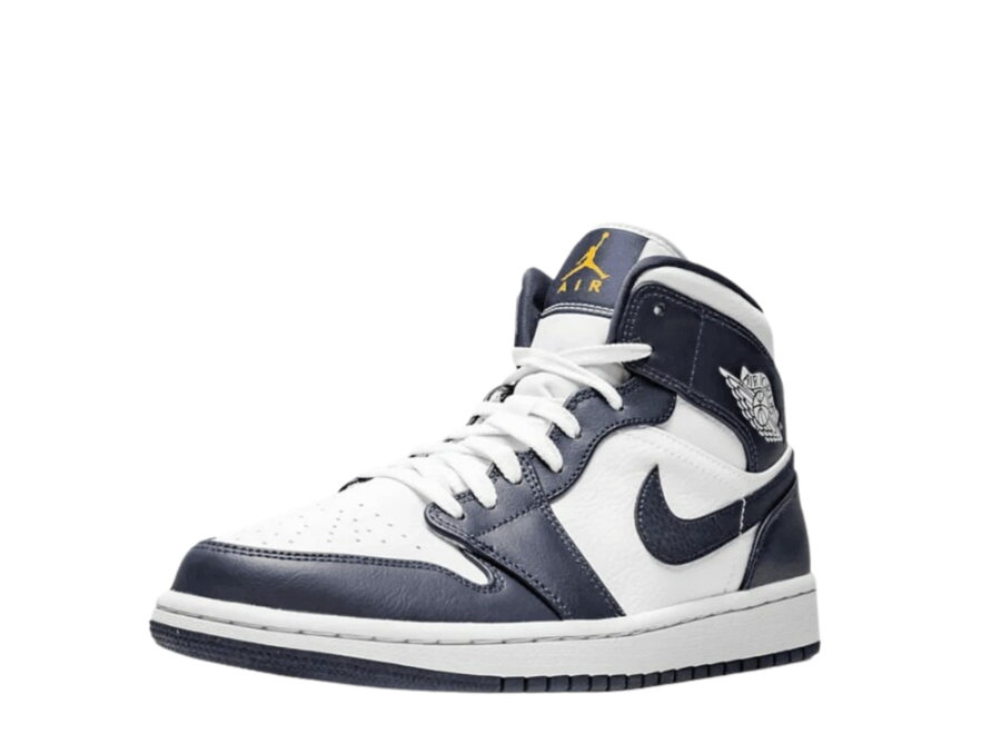 jordan aj 1 mid obsidian