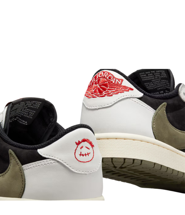Nike Air Jordan x Travis Scott Women's 1 Low OG "Olive" / DZ4137-106 - SneakerMood