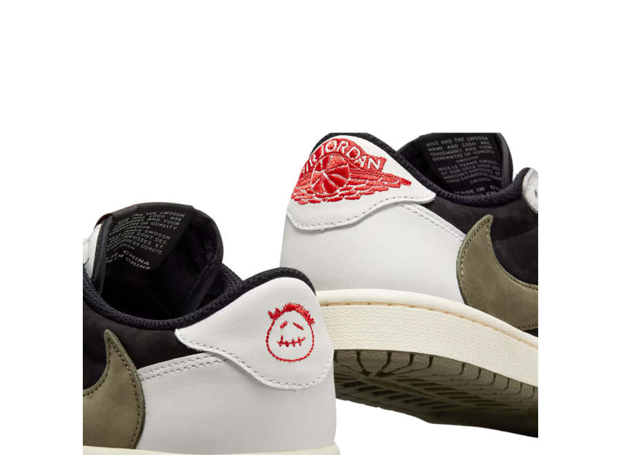 Air Jordan x Travis Scott Women's 1 Low OG "Olive" / DZ4137-106 - SneakerMood