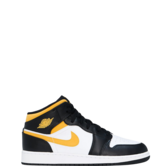 Air Jordan 1 Mid White Pollen Black (GS) / 554725-177 - SneakerMood