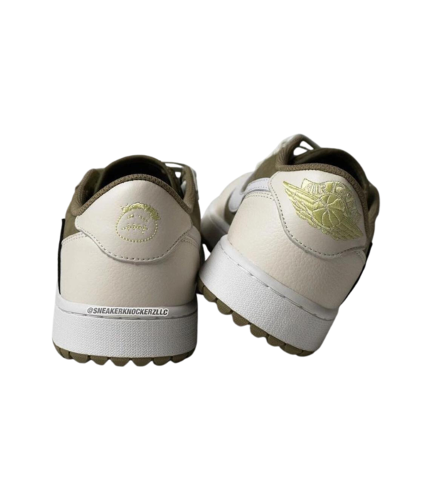 Nike Travis Scott x Air Jordan 1 Low Golf 'Neutral Olive'/ FZ3124-200 - SneakerMood