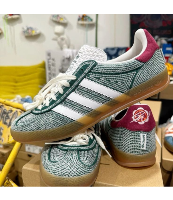 Adidas adidas Gazelle Indoor x Sean Wotherspoon Hemp Green / IG1456 - SneakerMood