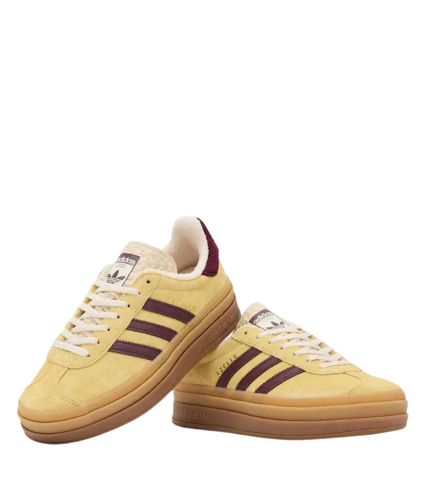 Adidas adidas Gazelle Bold Yellow/Maroon /  IF5937 - SneakerMood