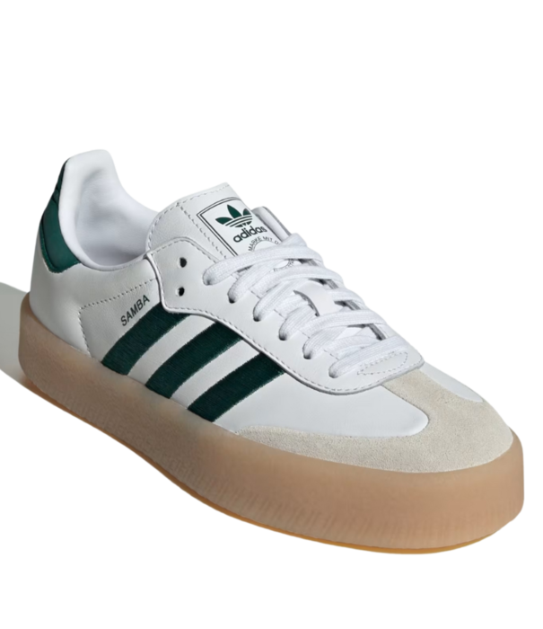 Adidas adidas Sambae White Collegiate Green Gum /  ID0440 - SneakerMood