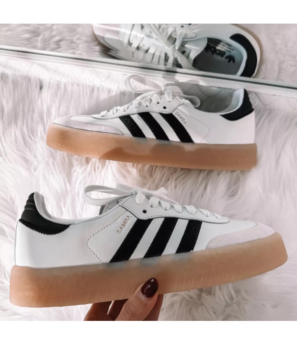 Adidas adidas Sambae White Black Gum /  IG5744 - SneakerMood